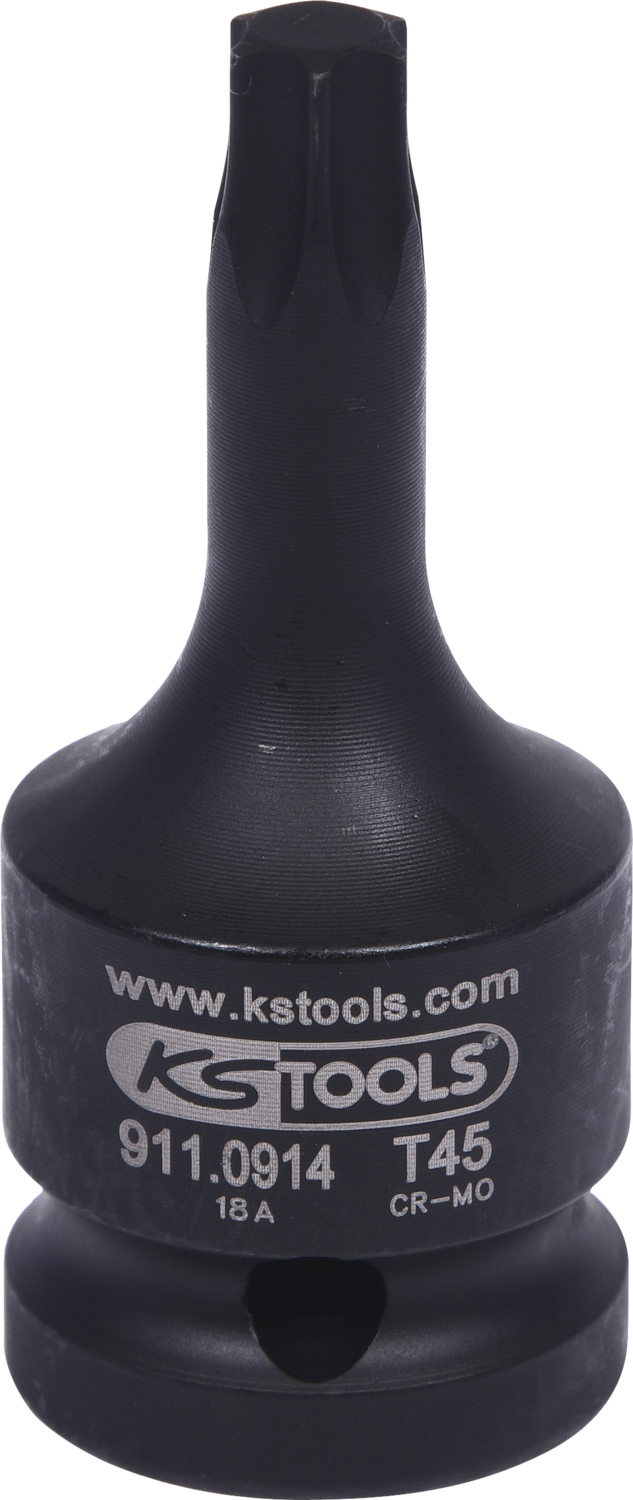 KS Tools 1/2" Kraft-Bit-Stecknuss Torx, kurz