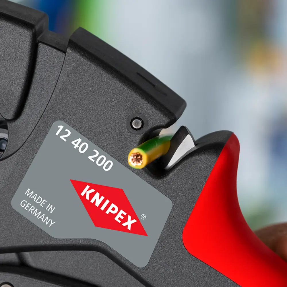 KNIPEX Selbsteinstellende Abisolierzange 200 mm