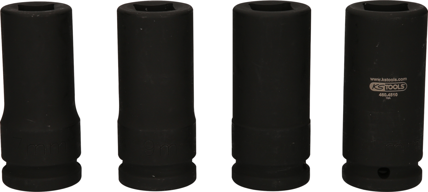 KS Tools 3/4" Vierkant-Kraftstecknuss-Satz für Fuso, 4-tlg