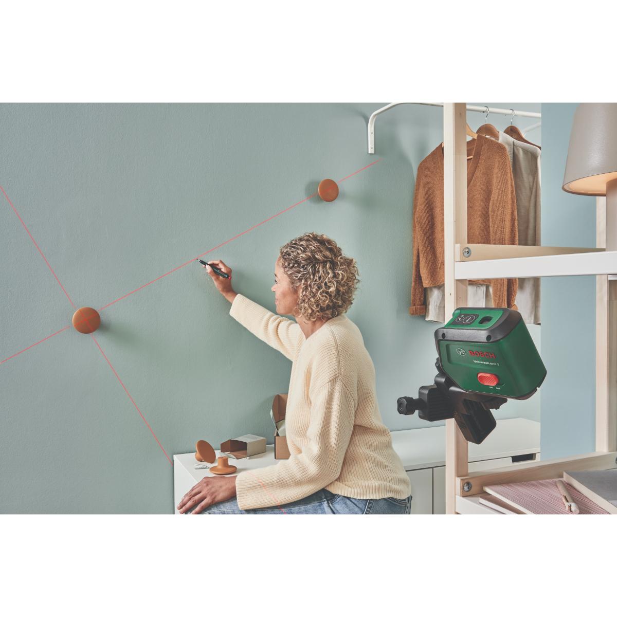 Bosch Kreuzlinien-Laser UniversalLevel 2 Set
