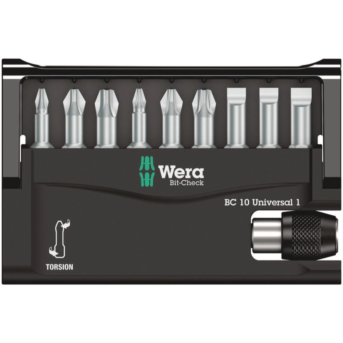 Wera Bit-Check 10 Universal 1, 10-teilig