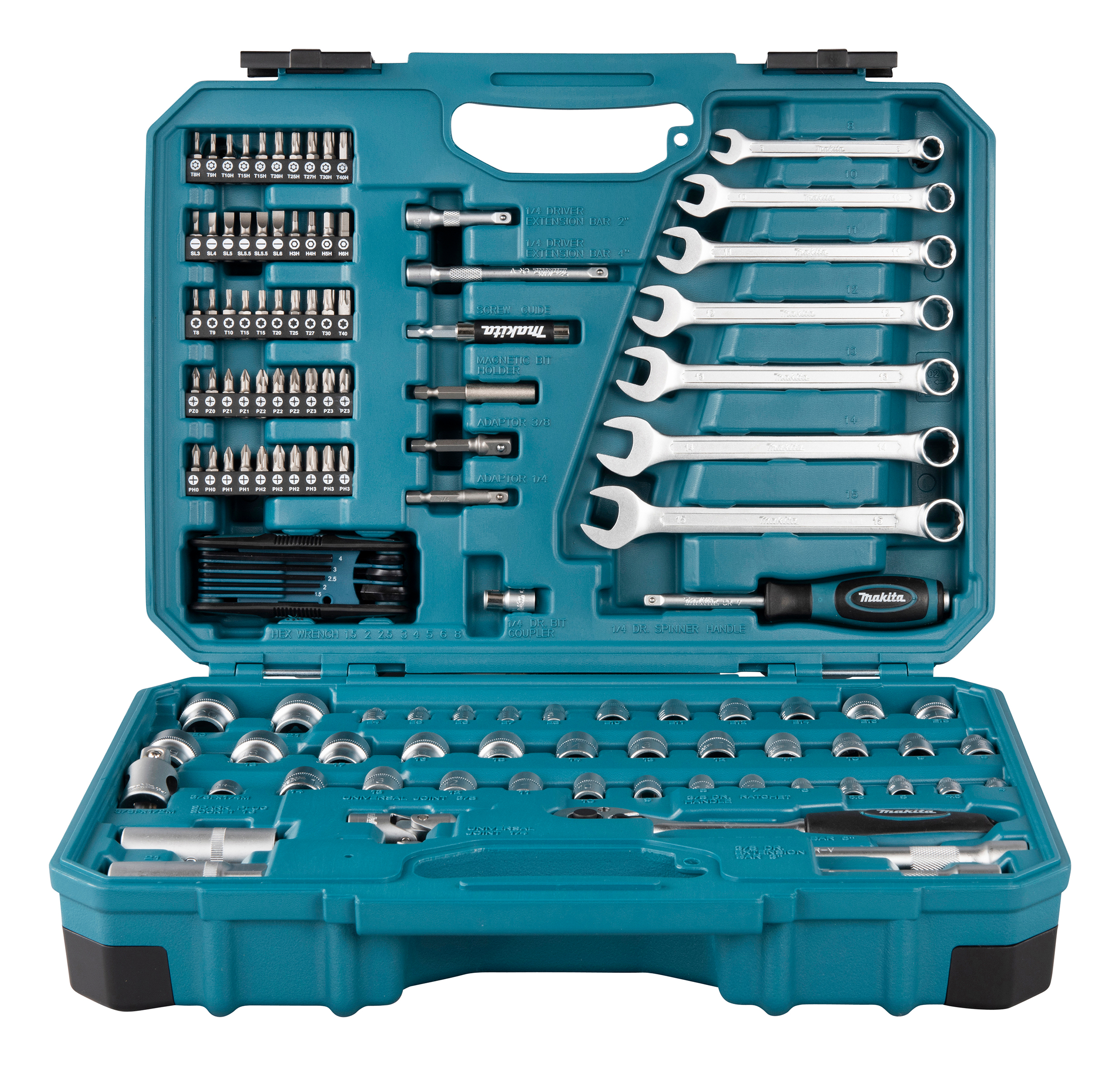 Makita Werkzeug-Set 120-teilig - E-06616