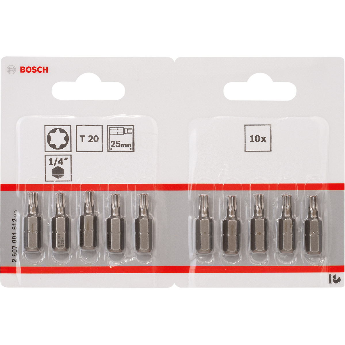 Bosch Schrauberbit Extra-Hart, Torx T20