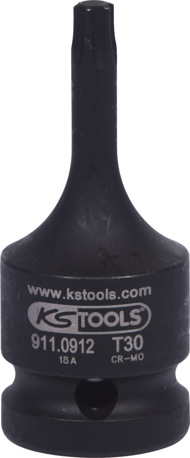 KS Tools 1/2" Kraft-Bit-Stecknuss Torx, kurz