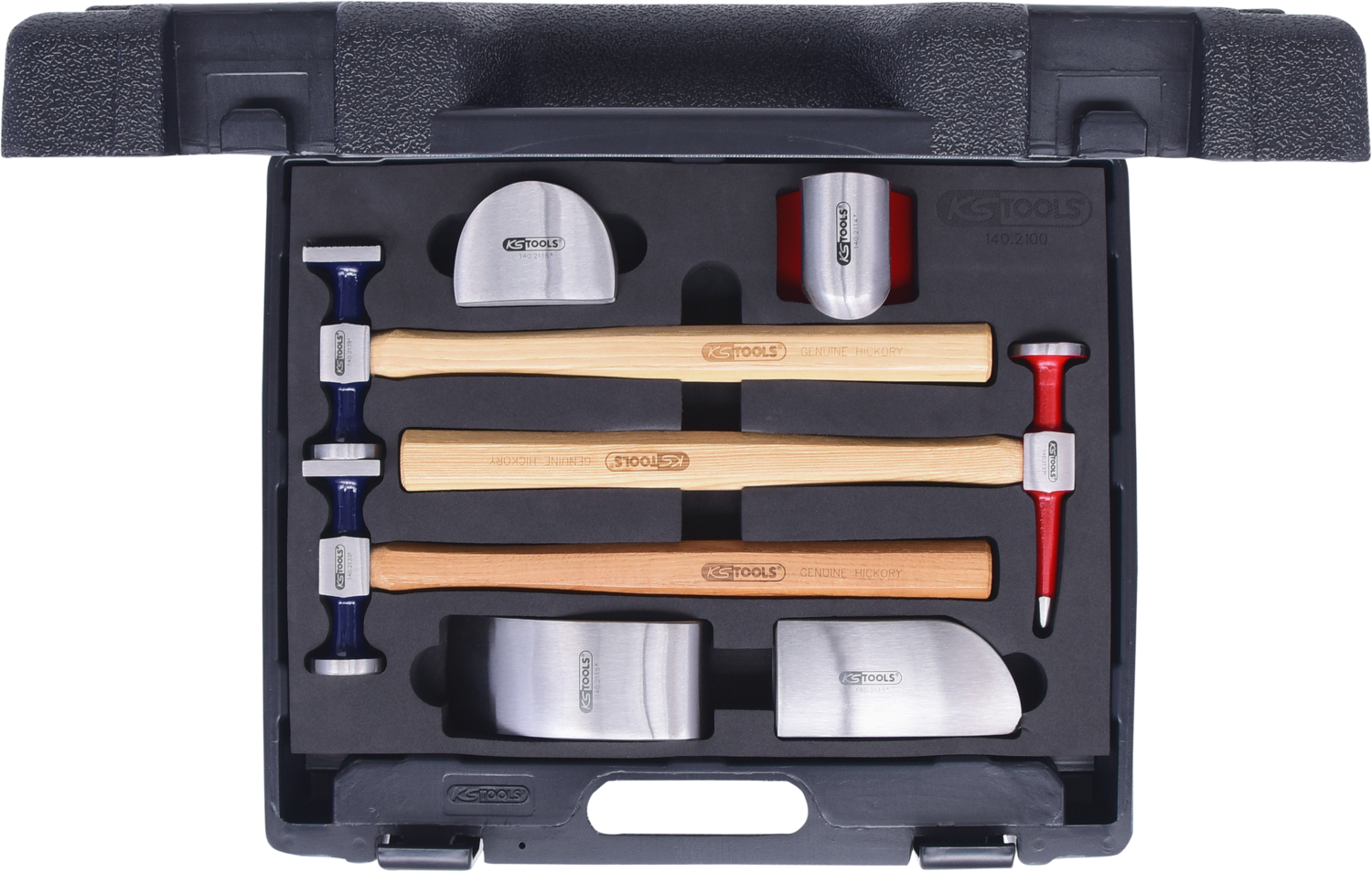 KS Tools Karosserie-Ausbeul-Satz, 7-tlg