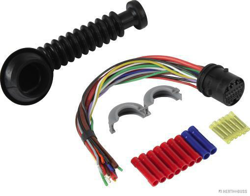 HERTH&BUSS Kabelreparatursatz, Tür, Passend für Opel Astra H / Caravan, hinten