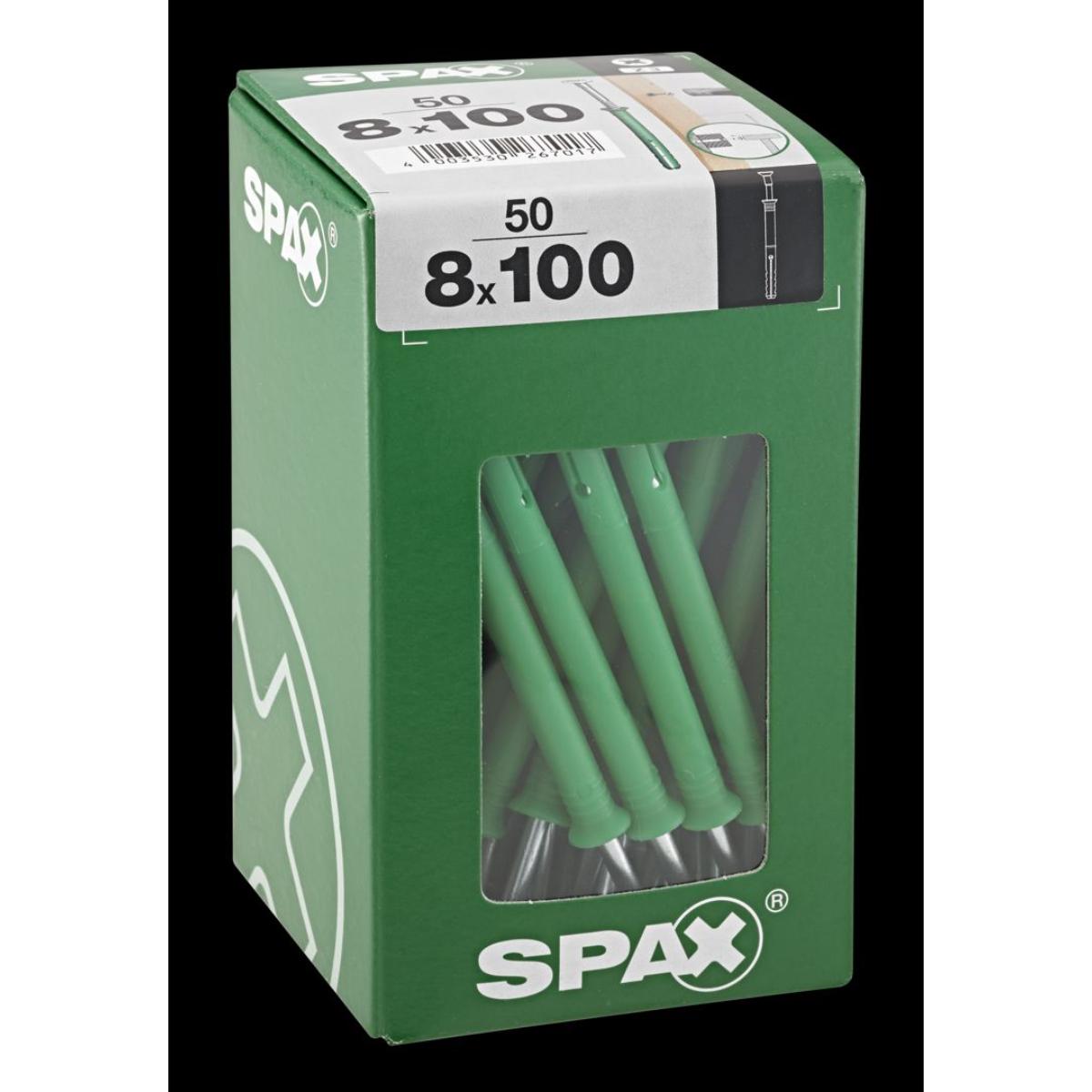 SPAX Nagelduebel Senkkopf Z3 XL, 50 Stück