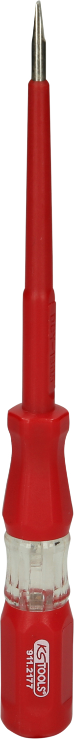 KS Tools Spannungsprüfer mit Schutzisolierung 100-500 V, 180mm