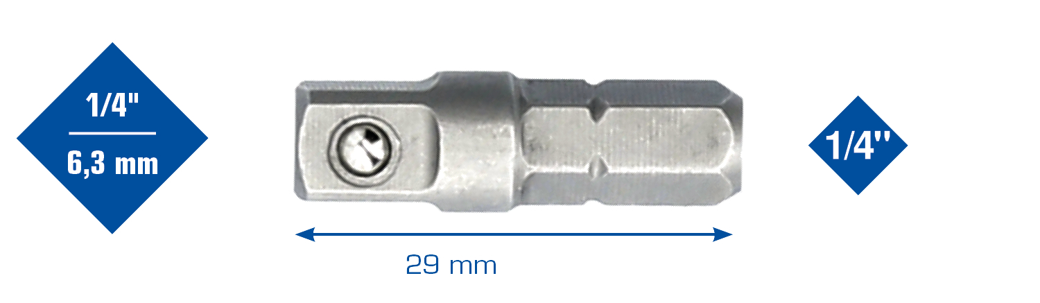 Brilliant Tools 1/4" Adapter - BT020909