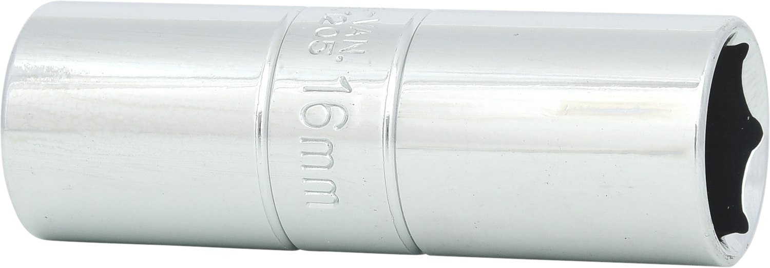 KS Tools 1/2" CHROMEplus Zündkerzen-Stecknuss