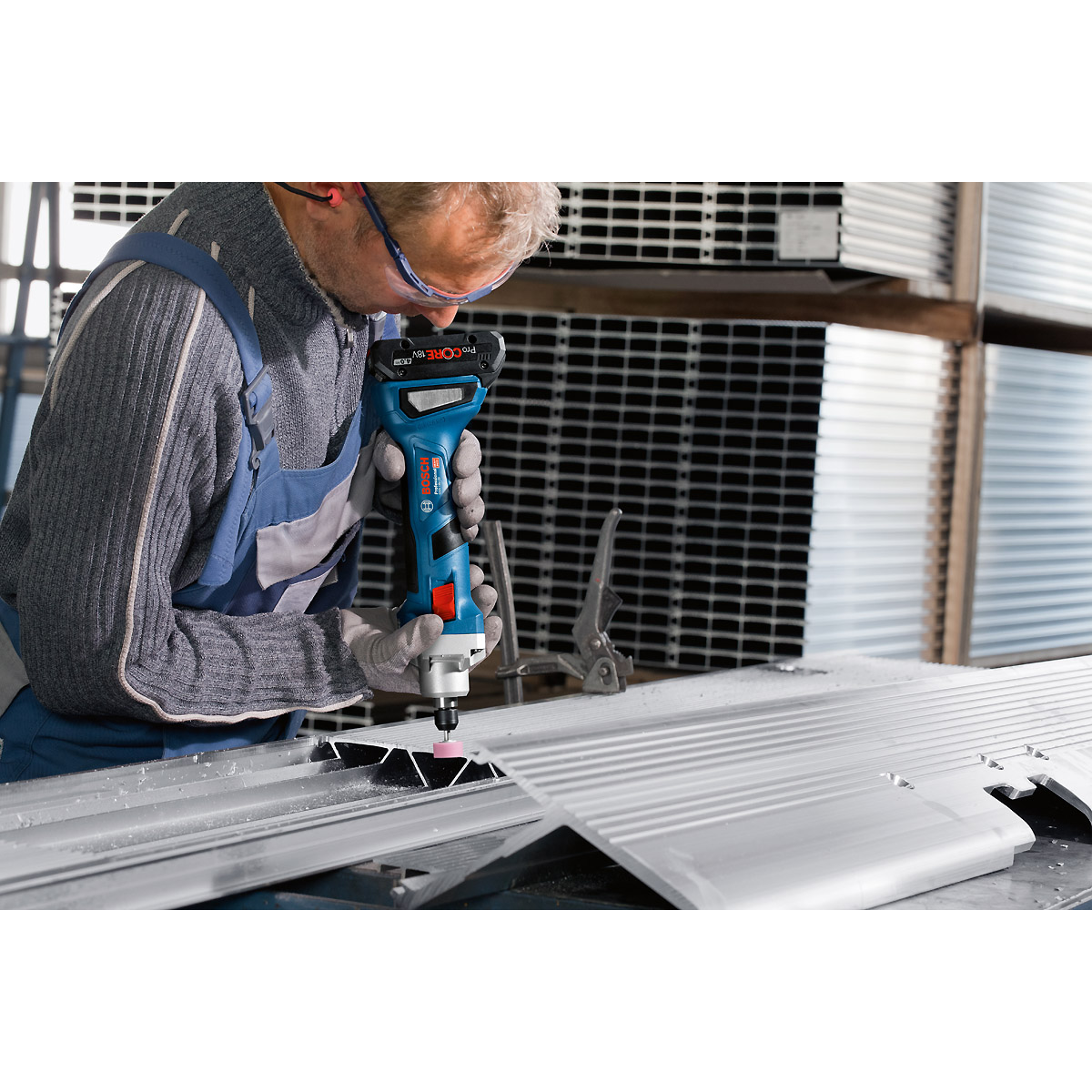 Bosch Akku-Geradschleifer GGS 18V-20 solo