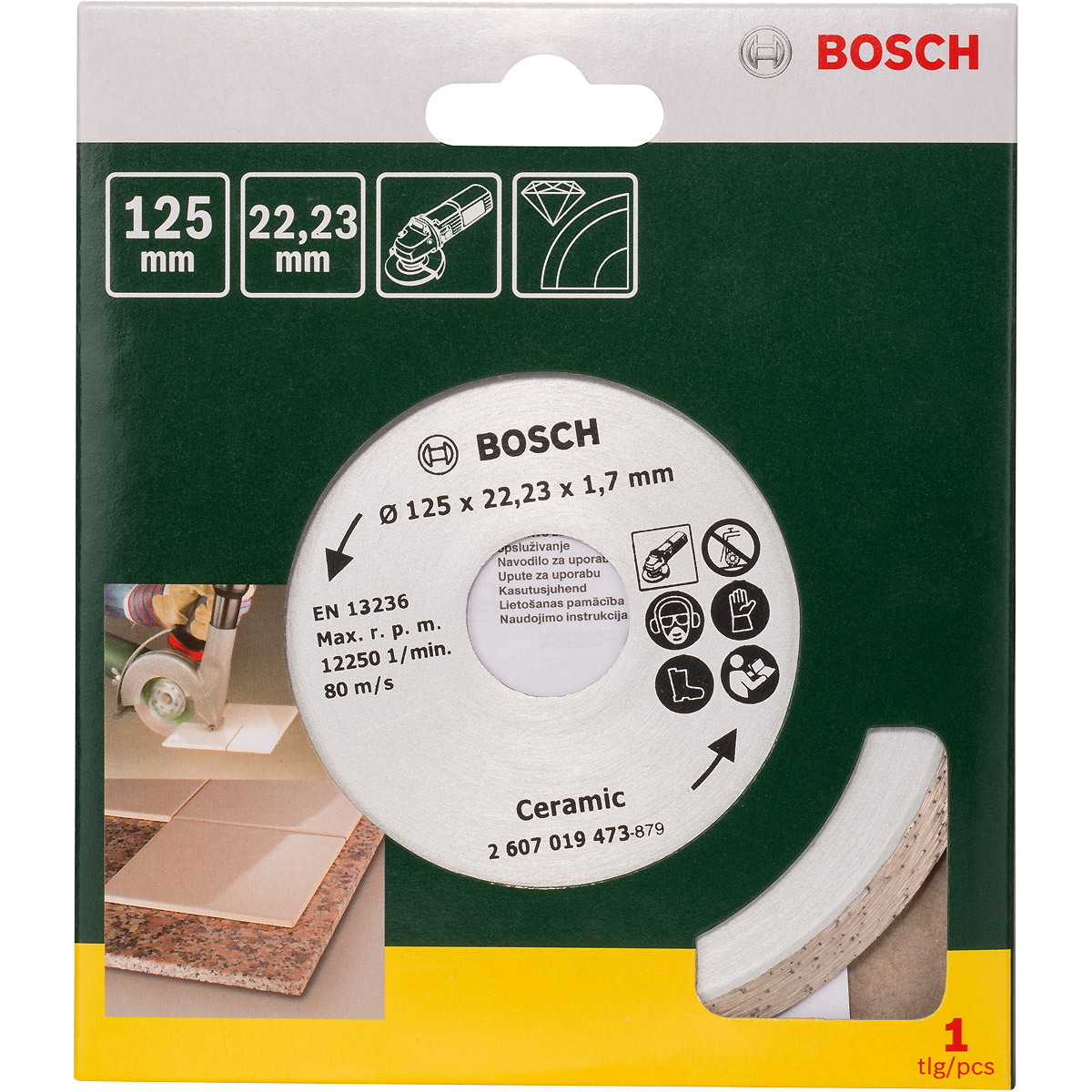 Bosch Diamanttrennscheibe für Fliesen