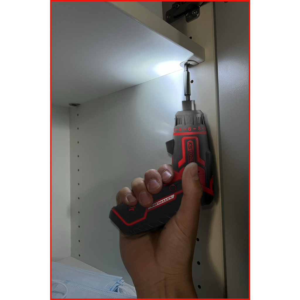 KS Tools eMONSTER 1/4“ Akku-Bit-Schrauber-Satz, 27-tlg.