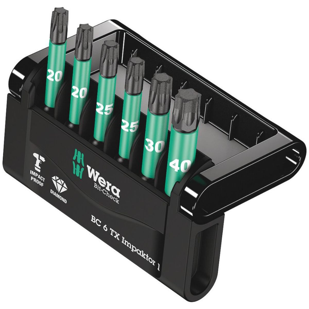 Wera Bit-Check 6 TX Impaktor 1, 6-teilig