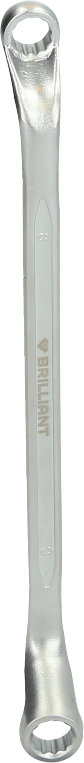 Brilliant Tools Doppel-Ringschlüssel, gekröpft