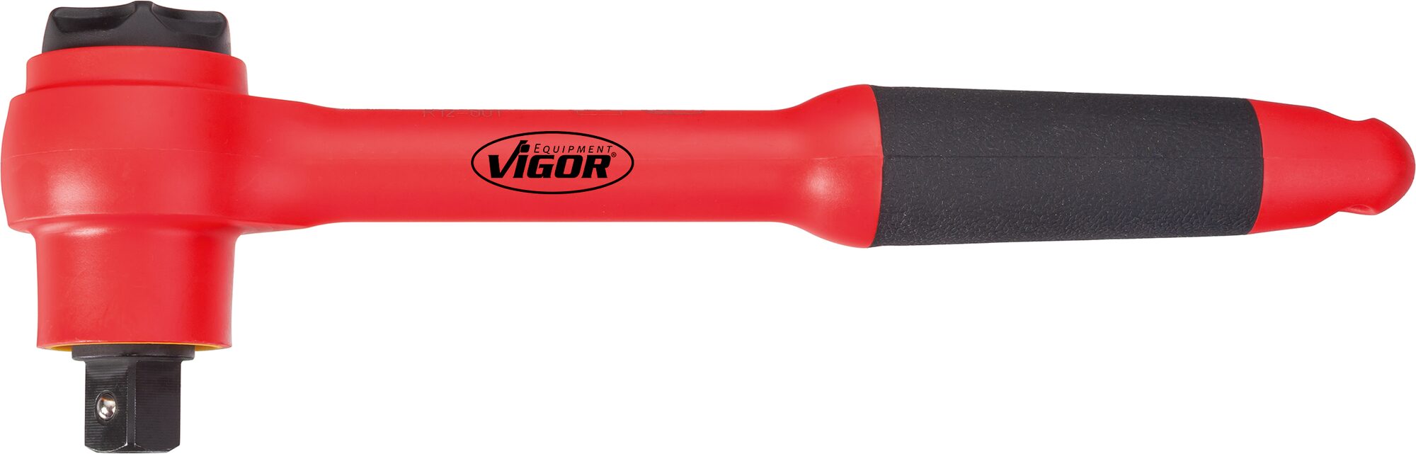 VIGOR VDE Umschaltknarre, V3342, Vierkant 12,5 mm (1/2 Zoll), 255 mm