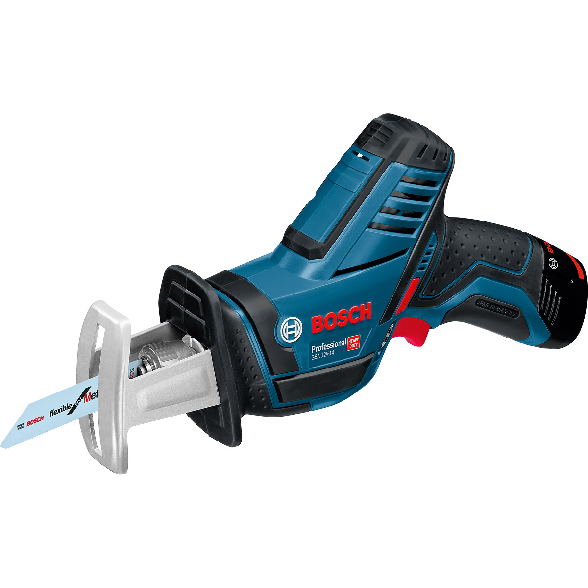 Bosch Akku-Säbelsäge GSA 12V-14, mit 2 x 3.0 Ah Li-Ion Akku, L-BOXX