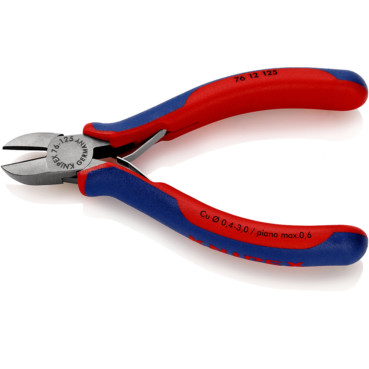 KNIPEX Seitenschneider für Elektromechaniker atramentiert