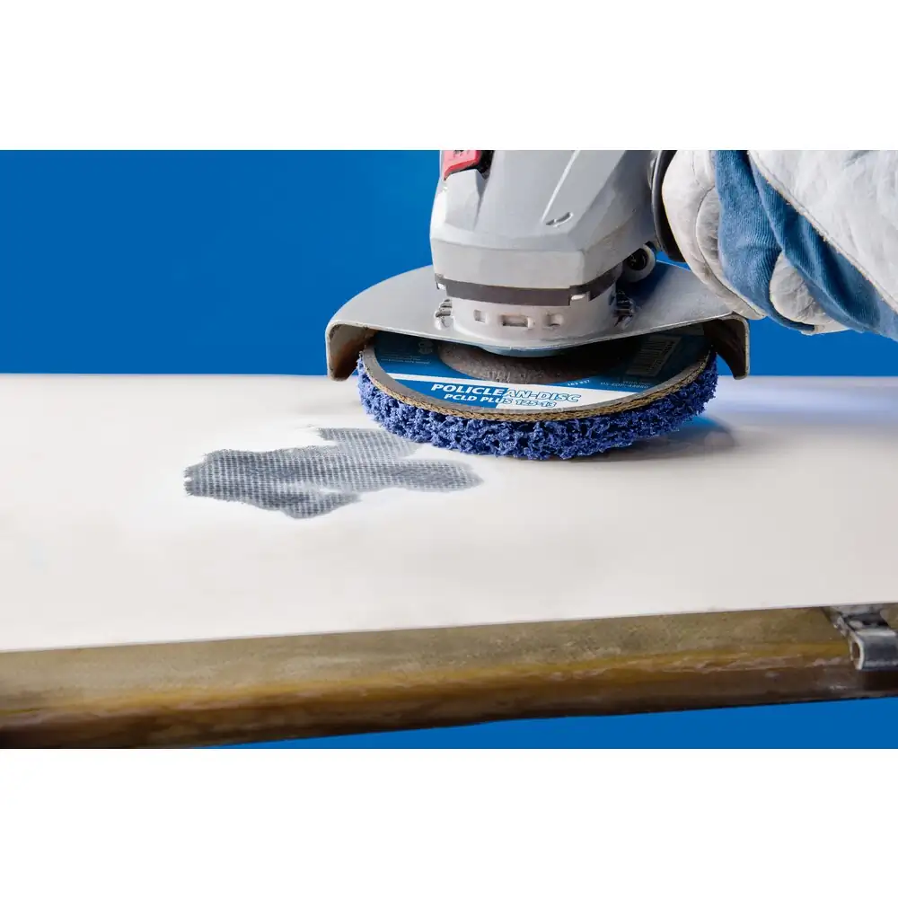 PFERD TOOLS POLICLEAN PLUS PCLD Reinigungsvlies Bohrung 22,3 mm für grobe Reinigungsarbeiten