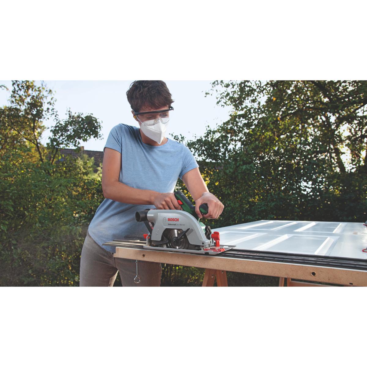 Bosch Akku-Kreissäge UniversalCirc 18V-53, 1 x Akku PBA 18V 2.5Ah