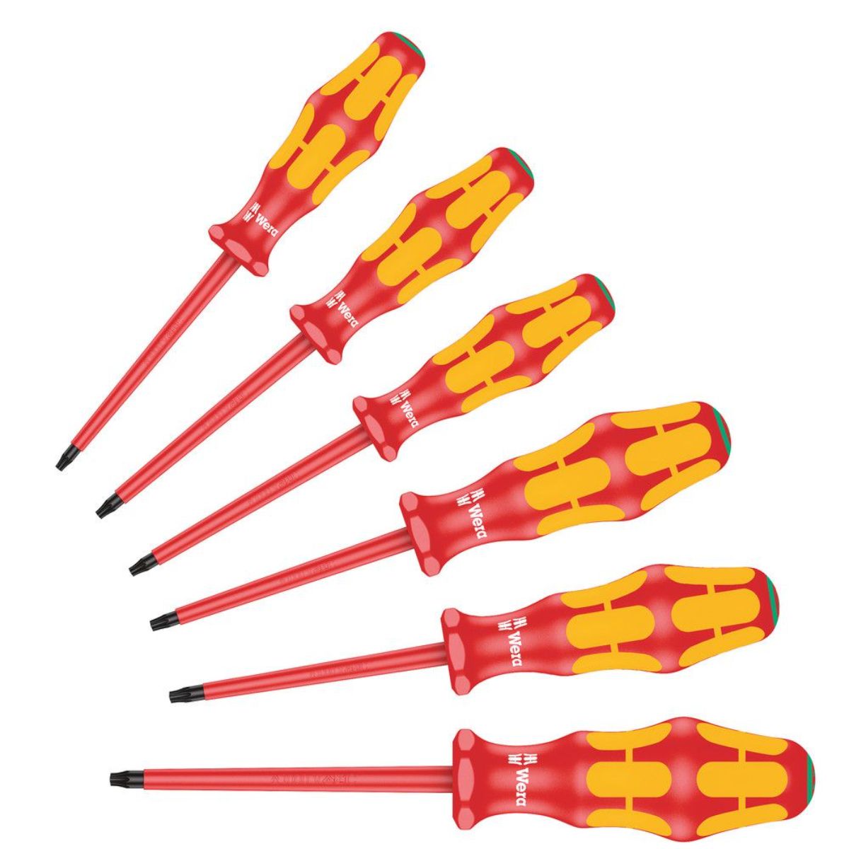Wera 167 i/6 Schraubendrehersatz Kraftform Plus Serie 100, 6-teilig