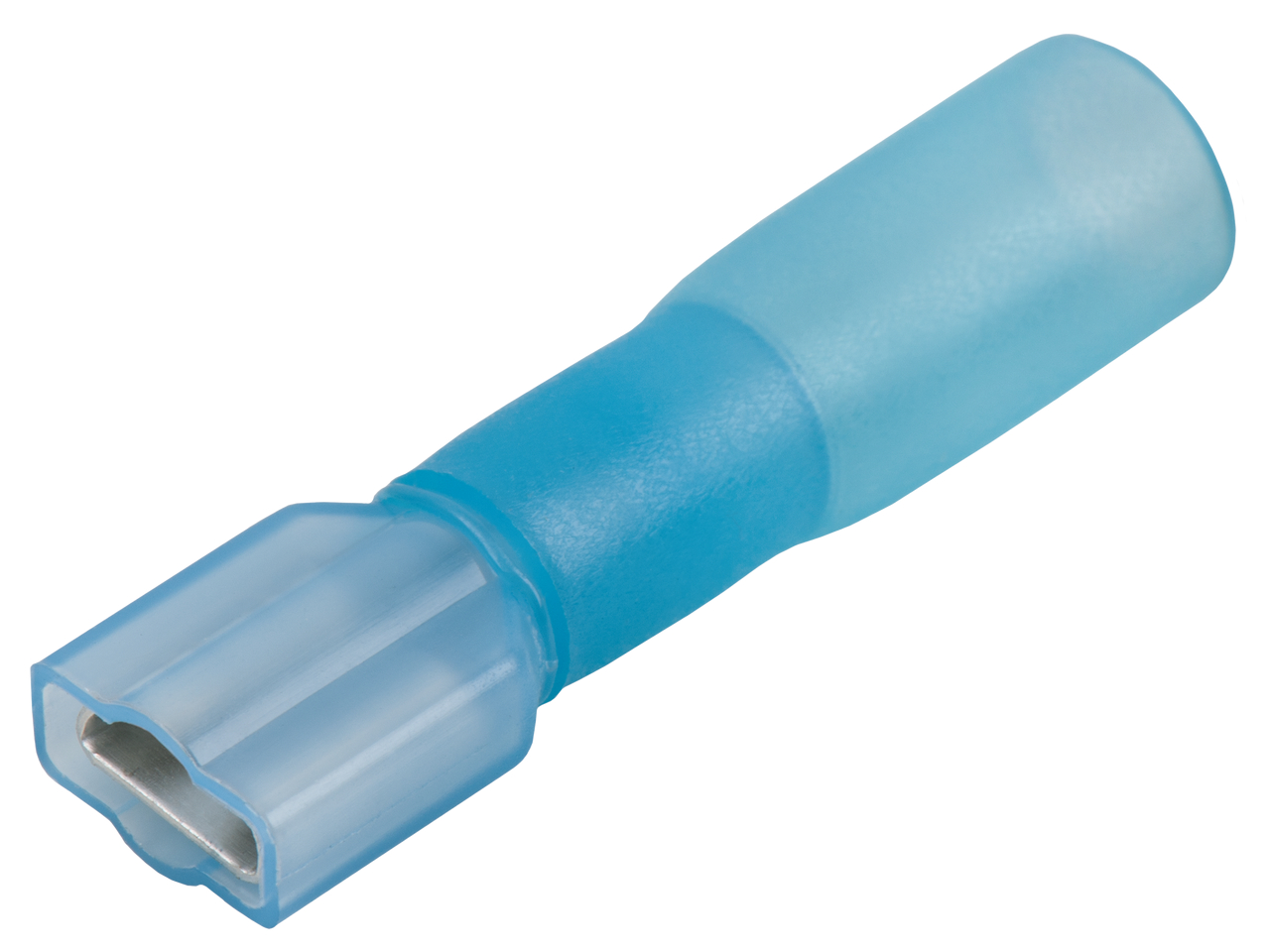 KS Tools Sortiment isolierter Quetschverbinder, blau, AWG16-14, 6-tlg Buchse