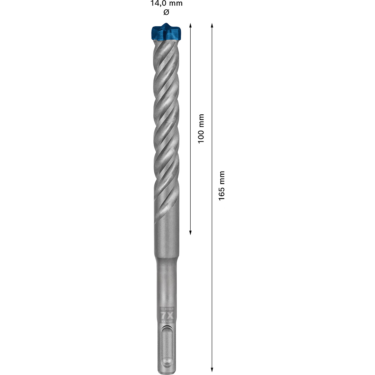 Bosch EXPERT SDS plus-7X Hammerbohrer, für Bohrhämmer ø 14 mm