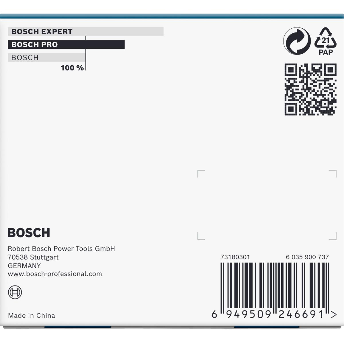 Bosch PRO Impact Socket Set mit PET-Abdeckungen, 1/2", extra tief, 3 teiliegs Set