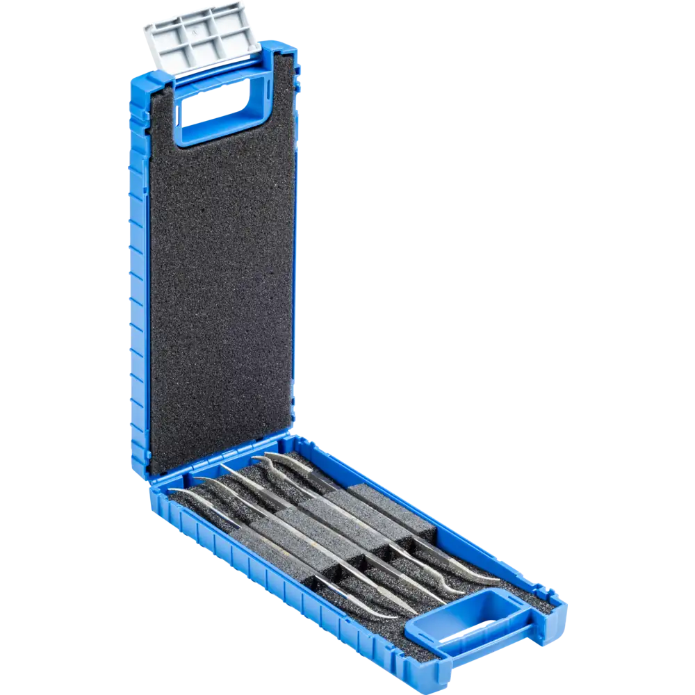 PFERD TOOLS Diamant-Riffelfeilen-Set 5-tlg.