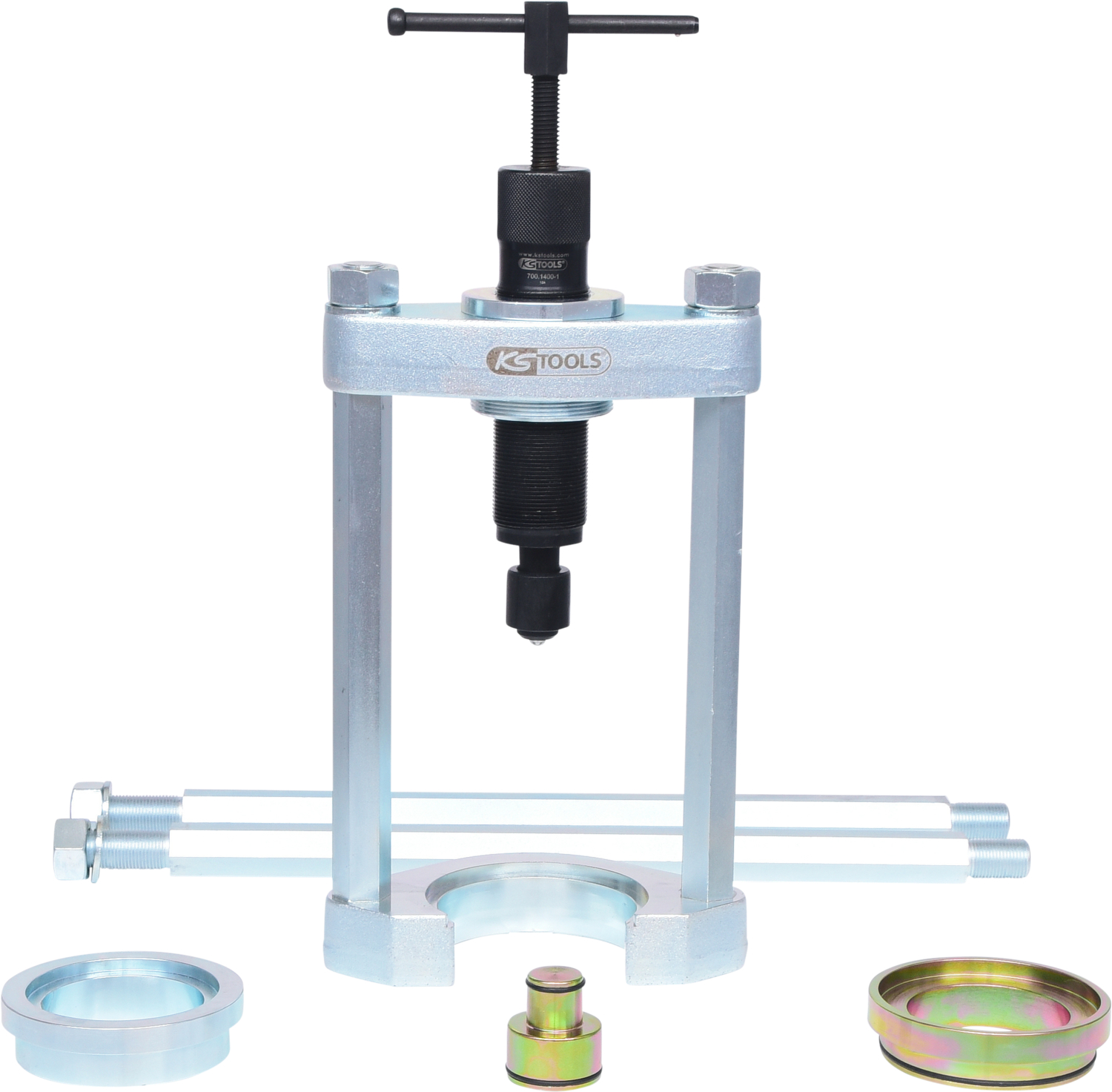 KS Tools Universal-Pressrahmen mit Hydraulikspindel, 6-tlg