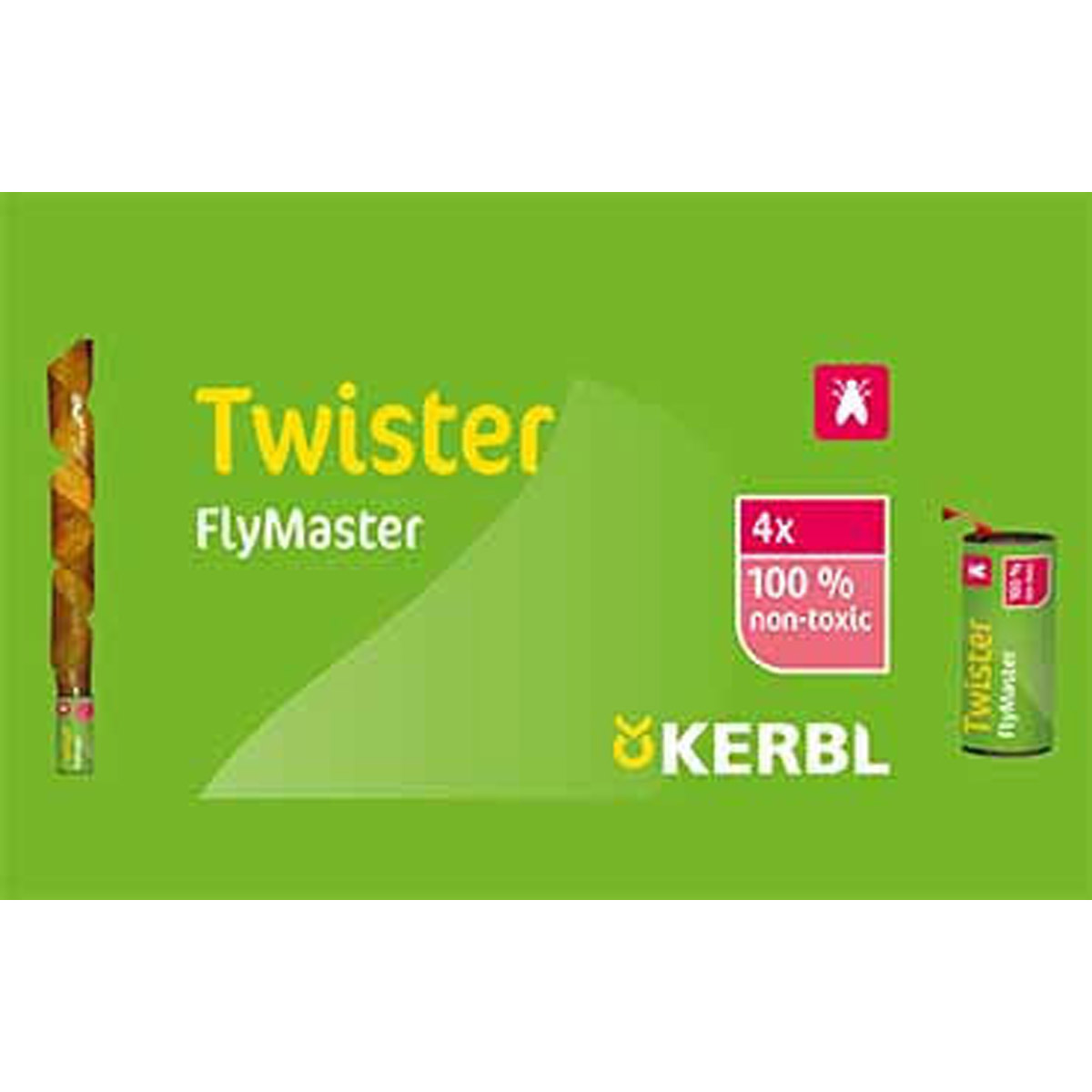 Kerbl Fliegenrolle Twister 4 Stück