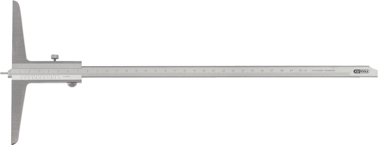 KS Tools Tiefenmessschieber mit Messstift