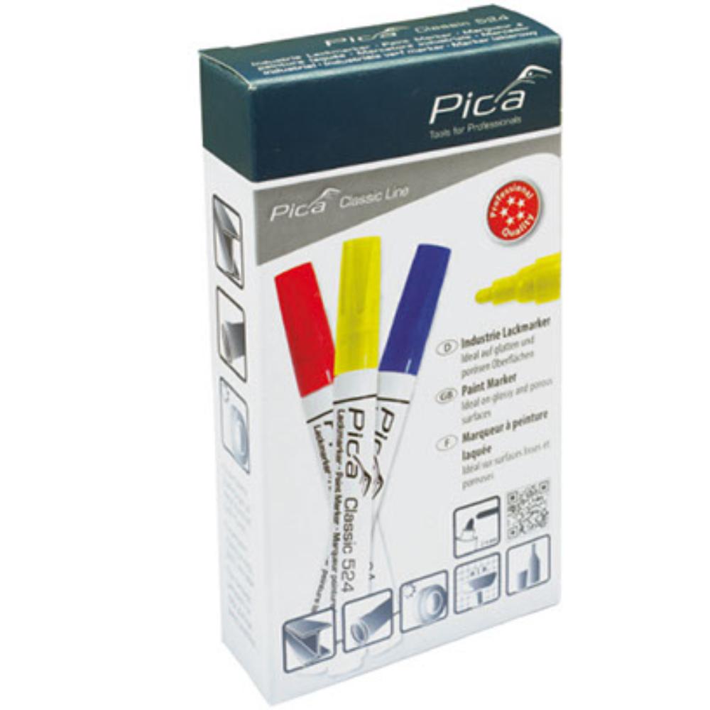 Pica Lack-/Industriemarker 2-4mm, Rundspitze