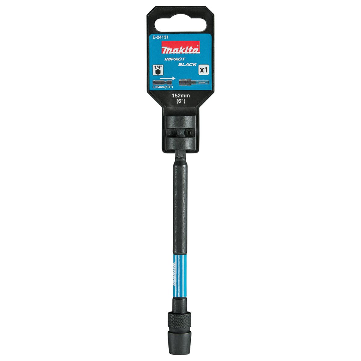 Makita Bithalter Impact Black 1/4 Zoll - 152 mm  - Arretierung - 1 Stück - E-24131