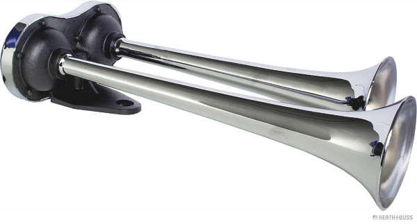 HERTH&BUSS Fanfare, 24 V, 378/422 Hz, 192 W, 110 dB(A)