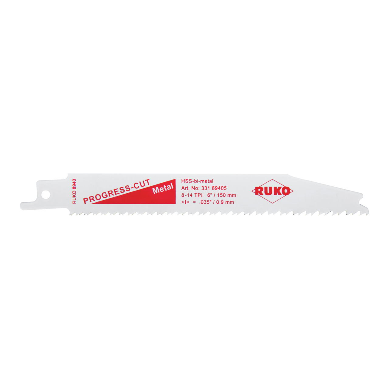 RUKO Säbelsägeblatt RUKO 8940 HSS-Bimetall