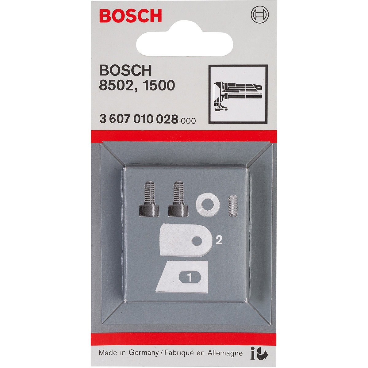 Bosch 6-teiliges Blatt-Set für Blech GSC 1,6