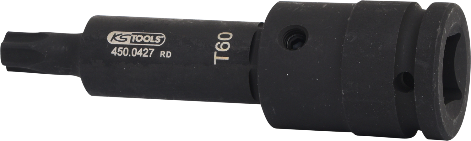 KS Tools 3/4" Kraft-Bit-Stecknuss Torx, lang