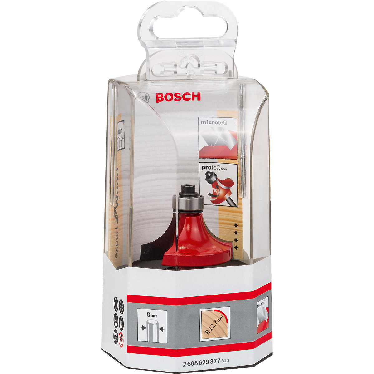 Bosch Abrundfräser Expert for Wood 8mm Schaft