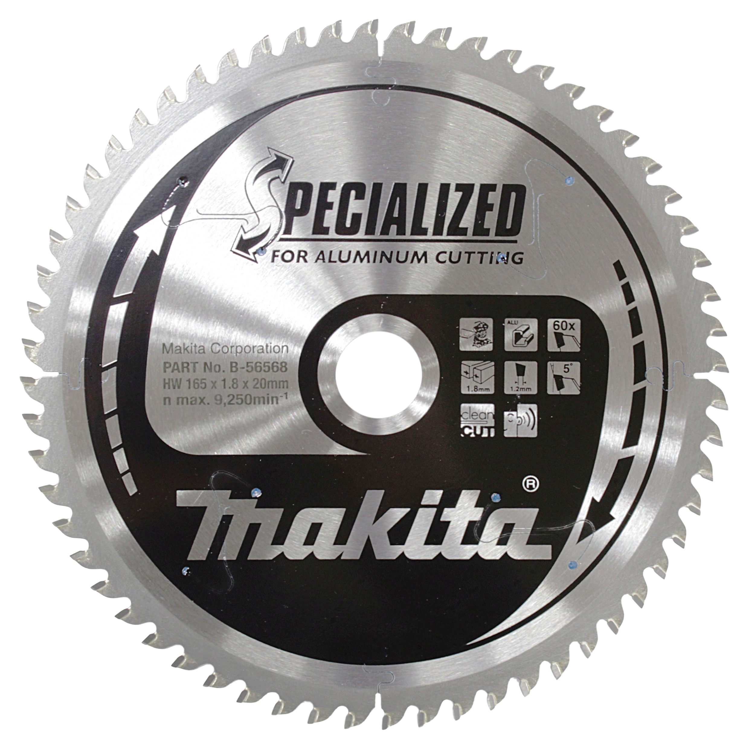 Makita SPECIALZED Sägeb. 165x20x60Z - B-56568