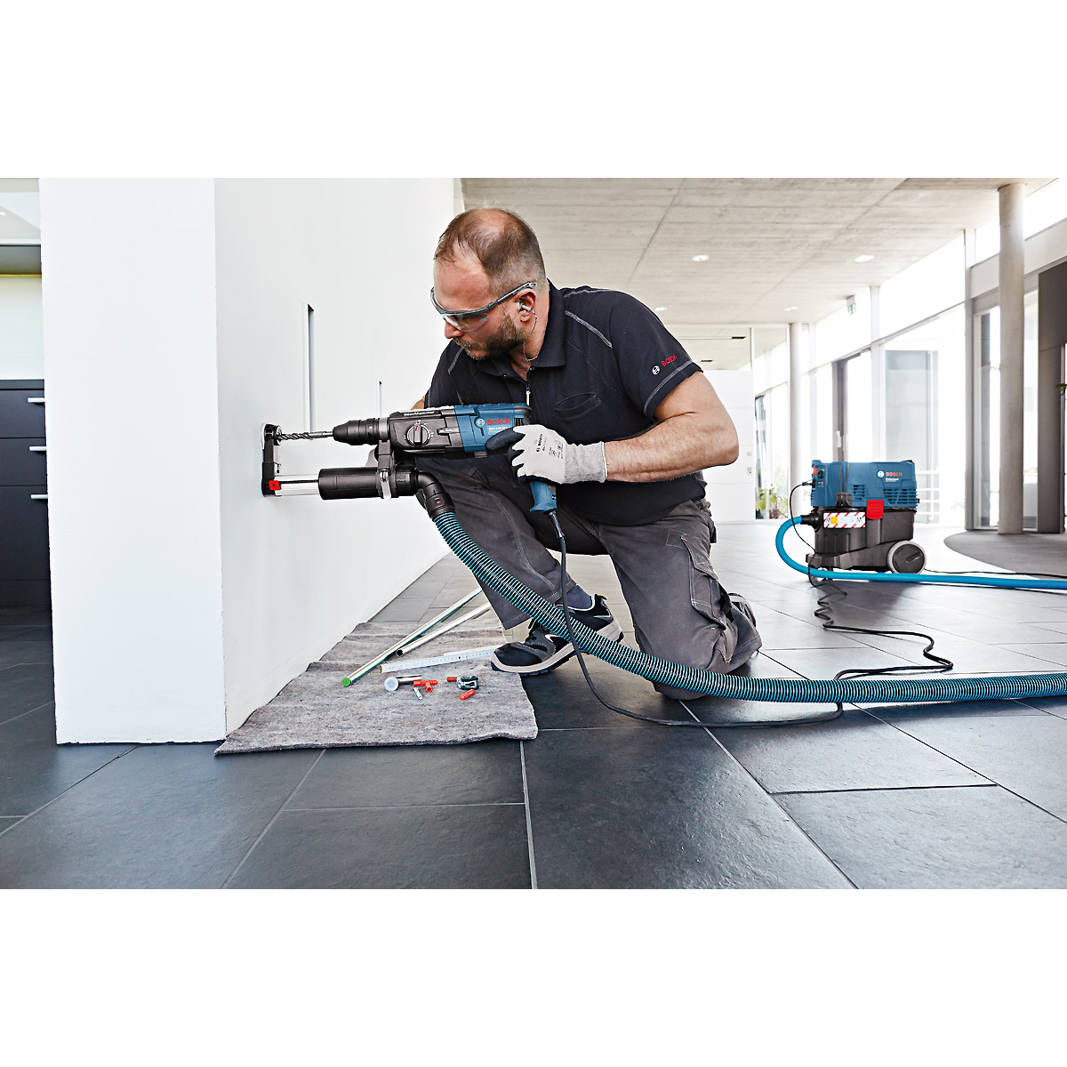 Bosch Absaugvorrichtung, Systemzubehör GDE 16 Plus