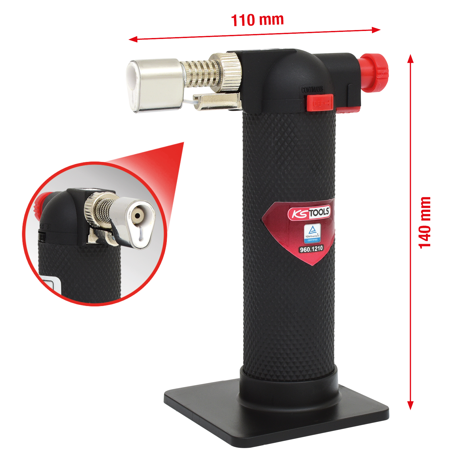 KS Tools Klein-Lötgerät, 140mm