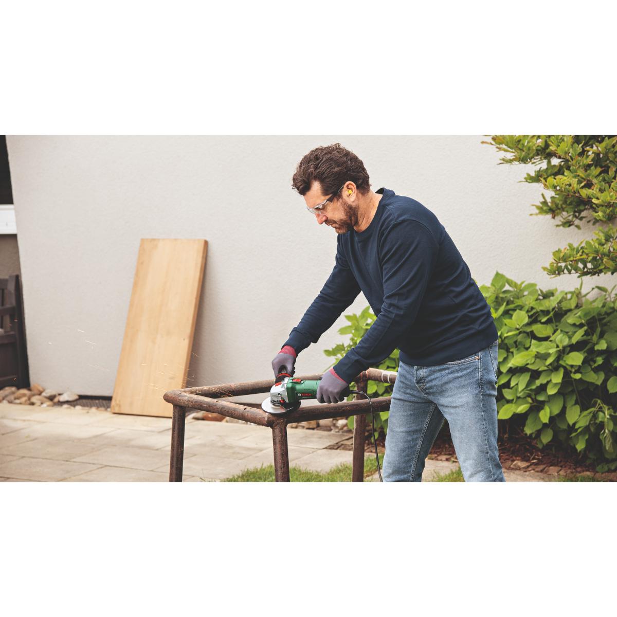 Bosch Winkelschleifer UniversalGrind 850-125 + 3 Scheiben