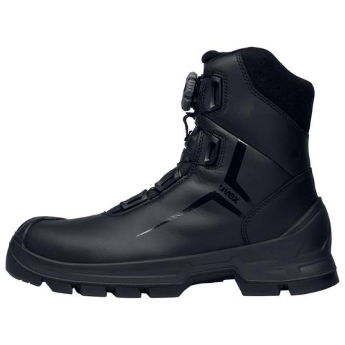 uvex 2 MACSOLE Sicherheitsschuh Stiefel S3L, schwarz/orange
