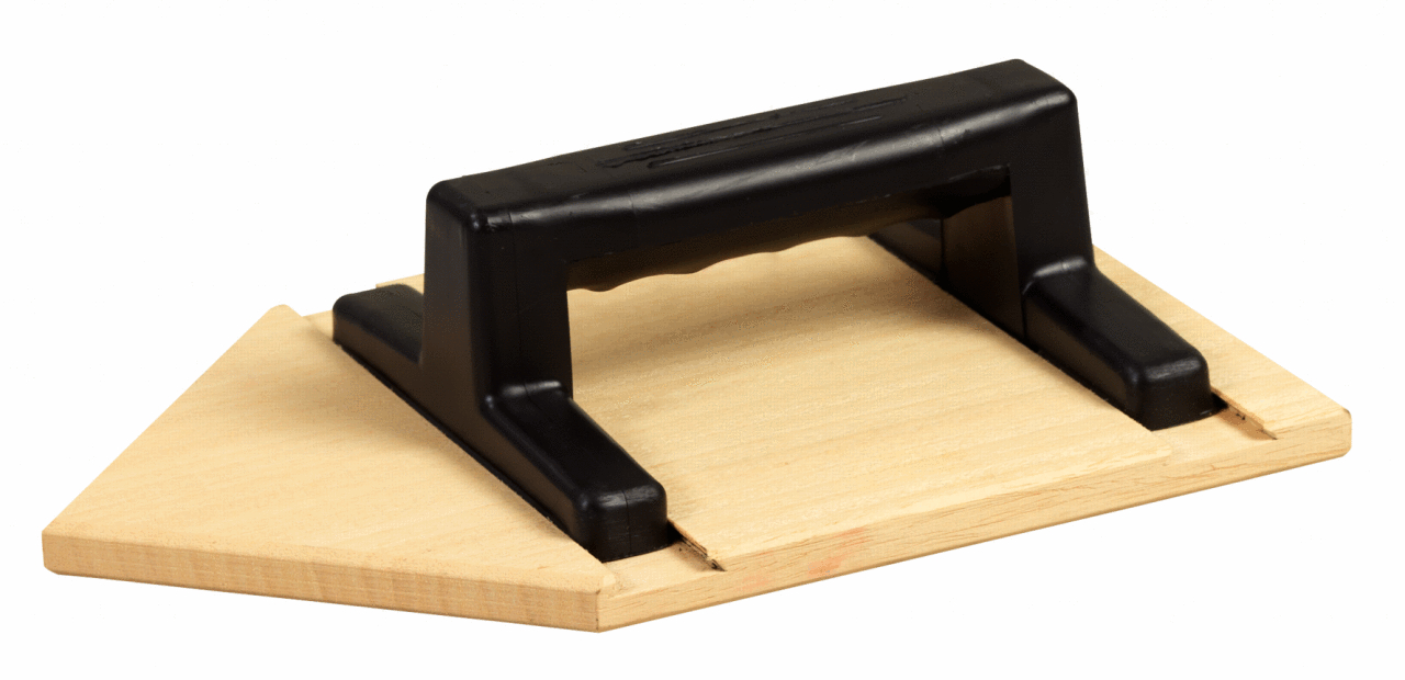 KS Tools Holz-Reibebrett, spitz, 180x270mm