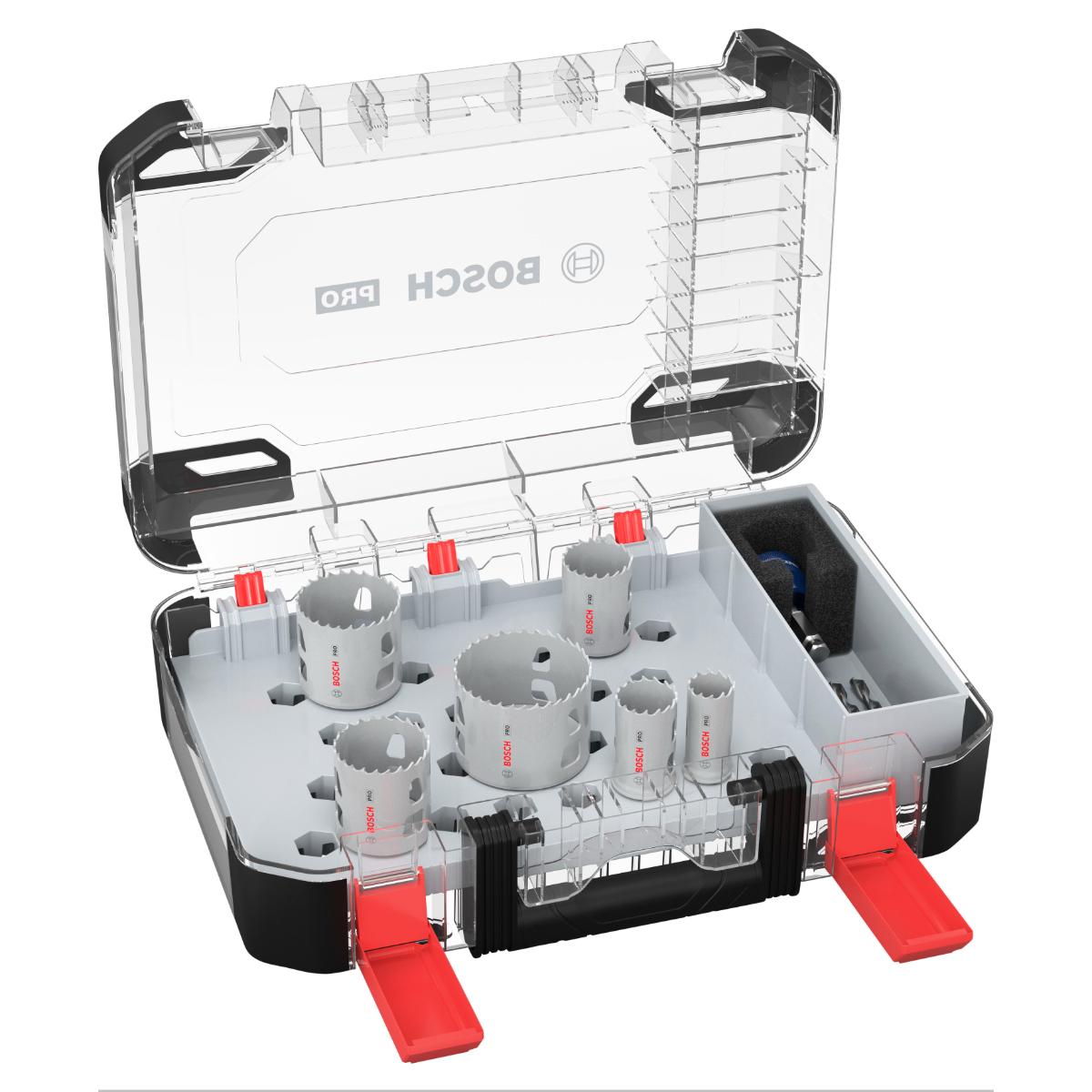 Bosch PRO Multi Material PC Plus Lochsägen-ø 22,29,35,44,51,65 - 9 teiliges Set