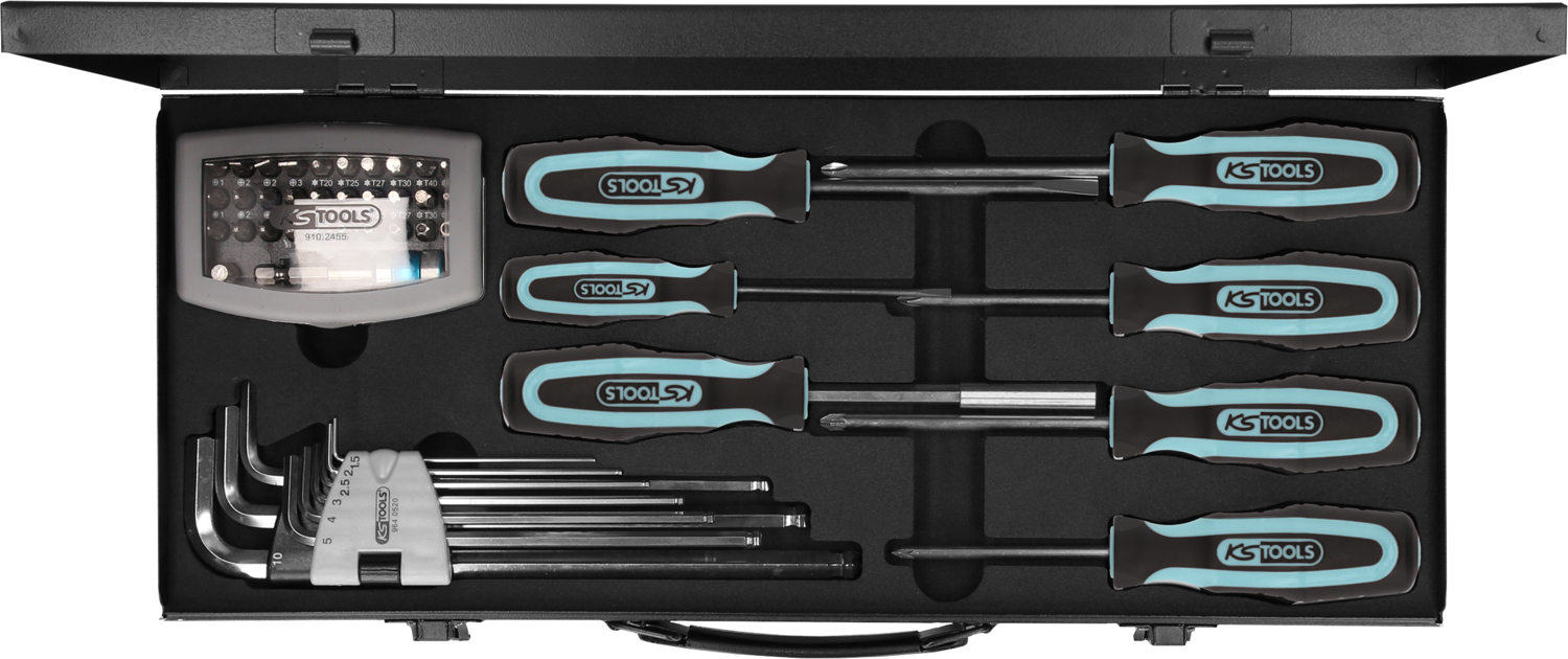 KS Tools EDELSTAHL Kombinationssatz, 48-tlg
