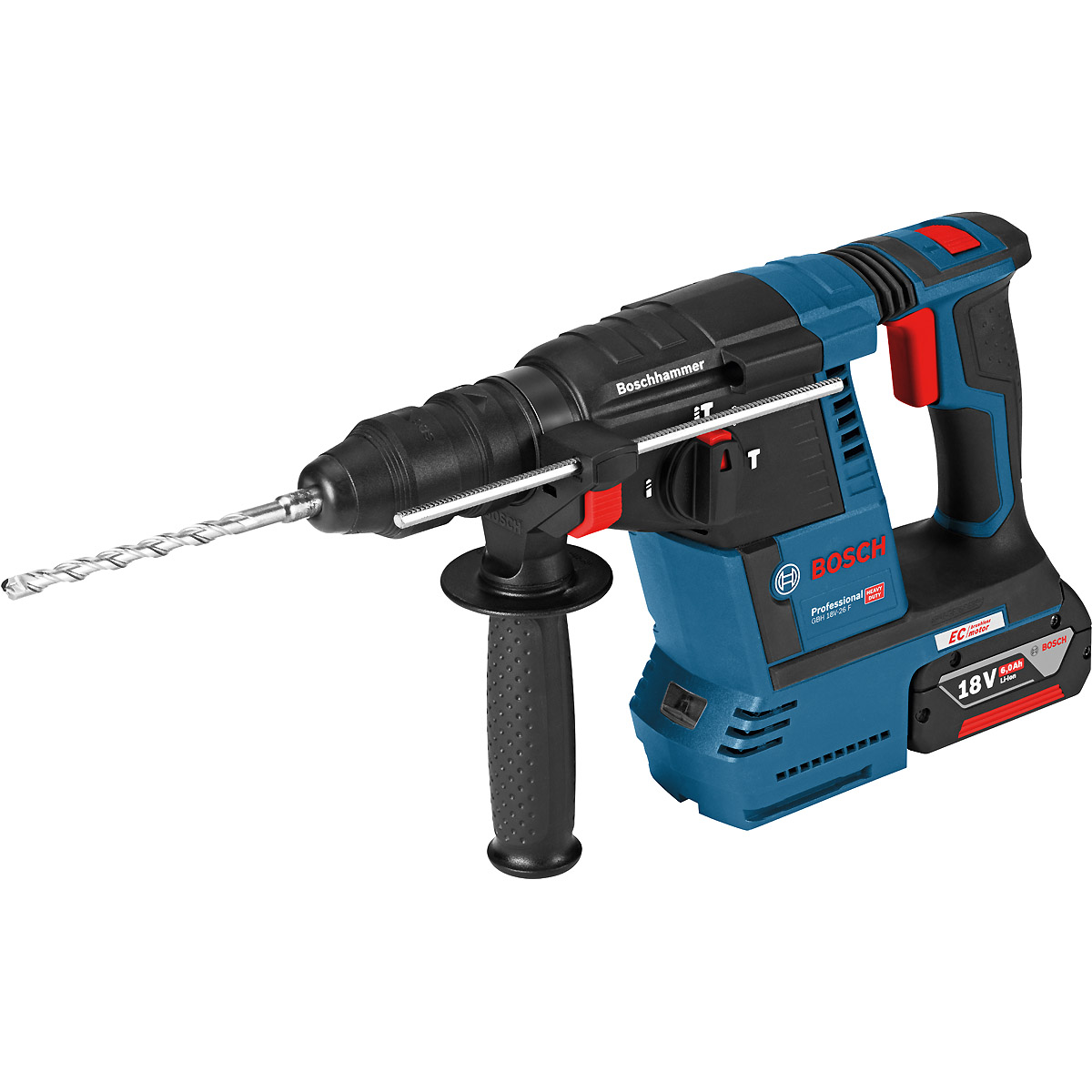 Bosch Akku-Bohrhammer mit SDS plus GBH 18V-26 F, Solo Version