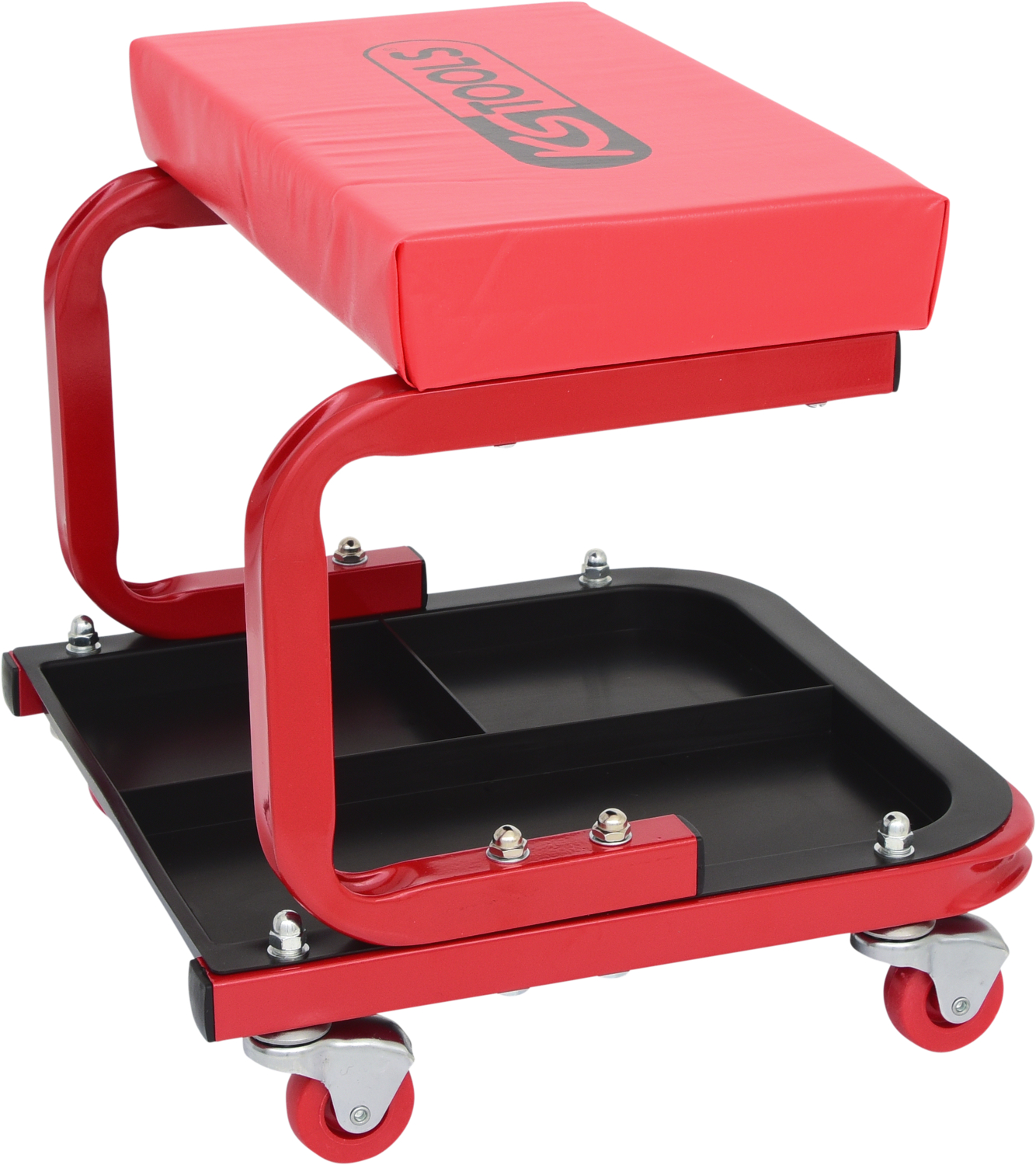 KS Tools Fahrbarer Hocker, L365xB360xH360mm
