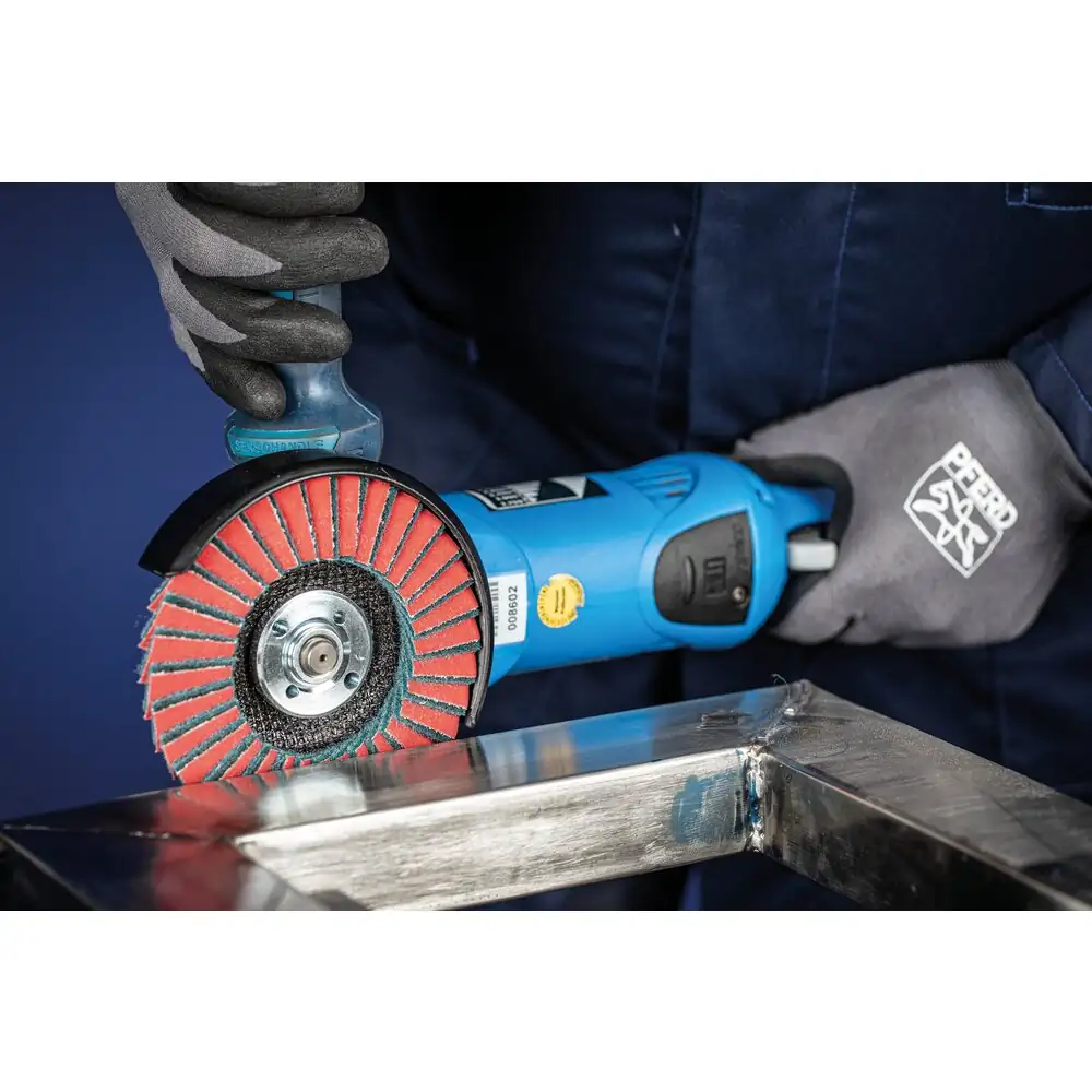 PFERD TOOLS POLIVLIES-Fächerscheiben Set PVZ 3-tlg. Keramik 125 mm Bohrung 22,23 mm CO-COOL60/G,80/M,120/F